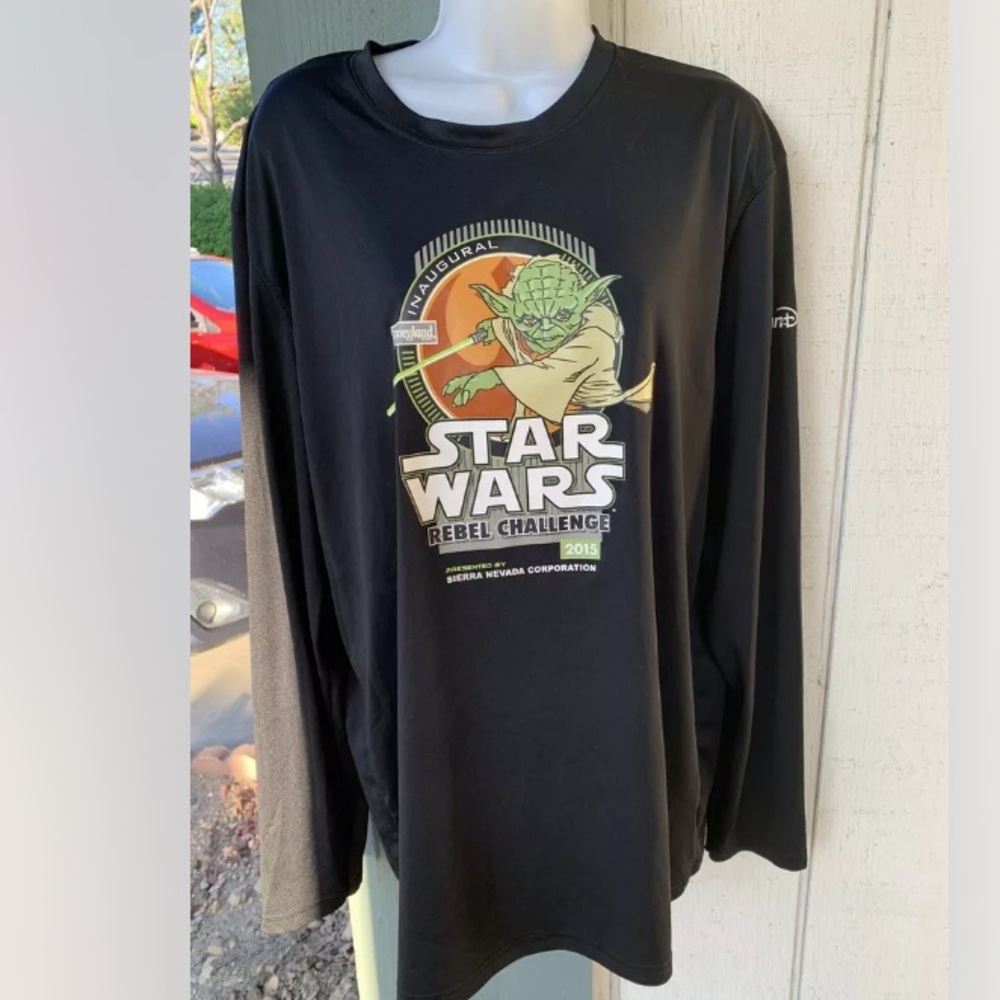 Disneyland Star Wars Yoda Rebel Challenge Shirt